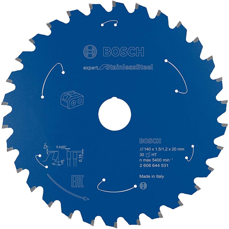 2608902133 Bosch Panza fierastrau circular EX SL H 140X20mm 30 dinti