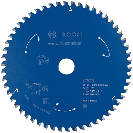 2608644539 Bosch Panza fierastrau circular EX AL H 165X20mm 54 dinti
