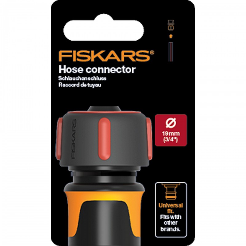 1027074 FISKARS Conector furtun 19 mm (3/4")