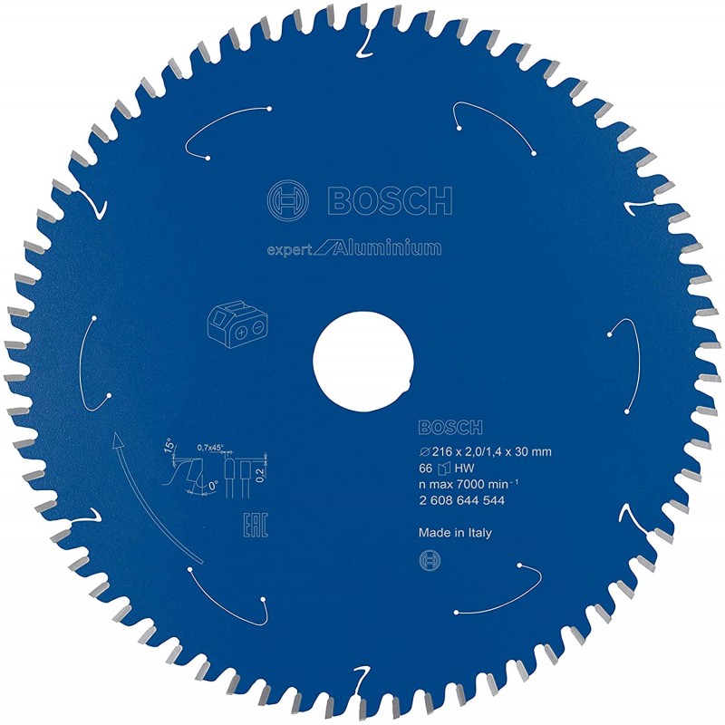 2608644544 Bosch Panza fierastrau circular EX AL T 216X30mm 66 dinti