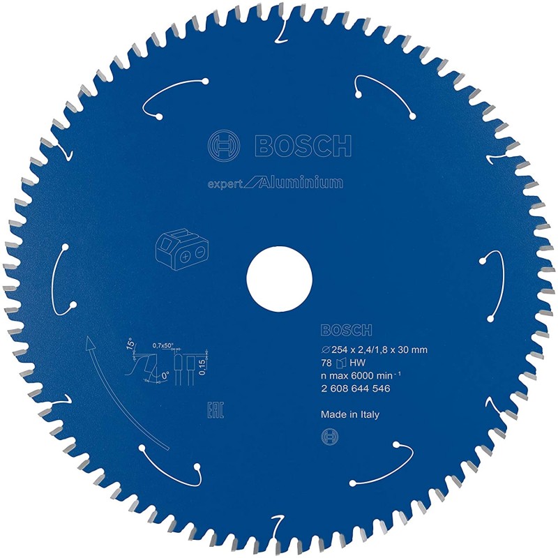 2608644546 Bosch Panza fierastrau circular EX AL T 254X30mm 78 dinti