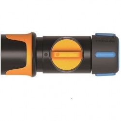 1027086 FISKARS Conector furtun cu robinet incorporat On/Off 13mm–15mm