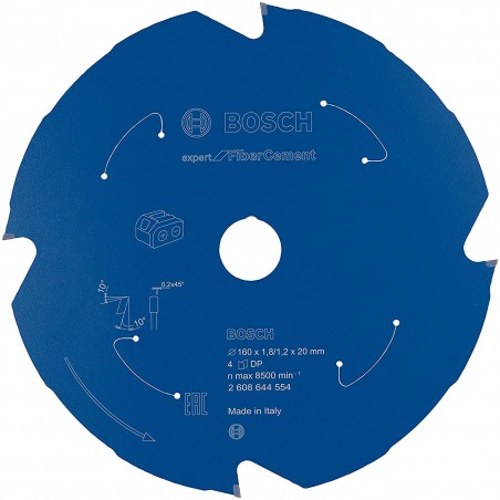 2608644554 Bosch Panza fierastrau circular EX FC H 160X20mm 4 dinti