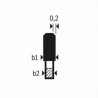 2608902200 Bosch Panza fierastrau circular EX FC H 165X20mm 4 dinti