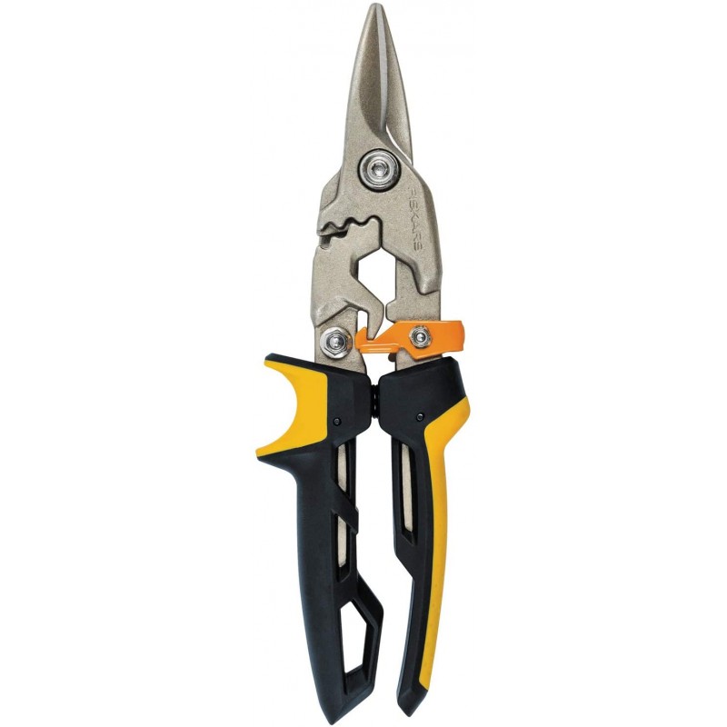 1027207 FISKARS Foarfeca pentru tabla PowerGear, taietura dreapta
