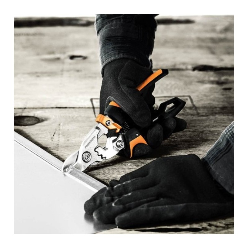 1027212 FISKARS Foarfeca pentru tabla PowerGear, bulldog