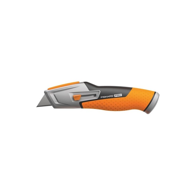 1027223 FISKARS Cutit utilitar CarbonMax cu lama retractabila 17.7 cm