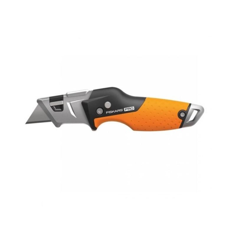 1027224 FISKARS Cutit utilitar pliabil CarbonMax, 17 cm