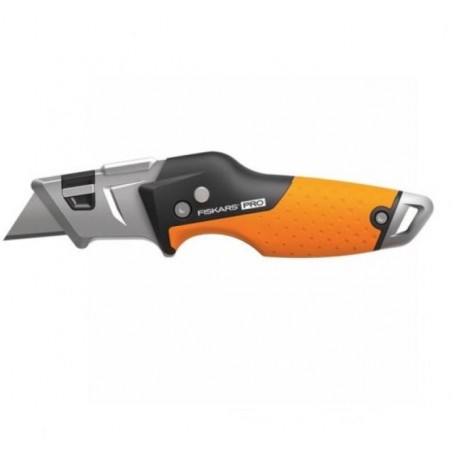 1027224 FISKARS Cutit utilitar pliabil CarbonMax, 17 cm