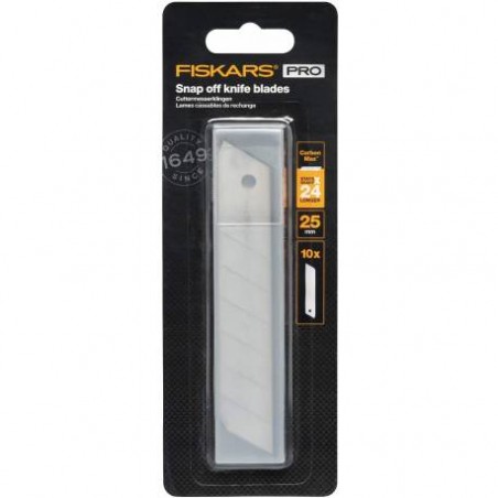 1048067 FISKARS Set 10 lame segmentate cutter CarbonMax, 25 mm