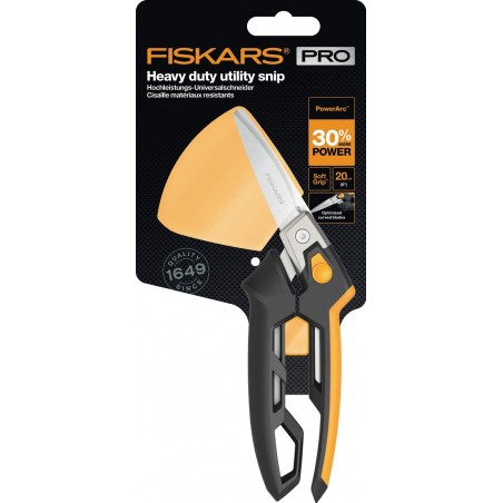 1027206 FISKARS Foarfeca utilitara PowerArc, lungime 20 cm