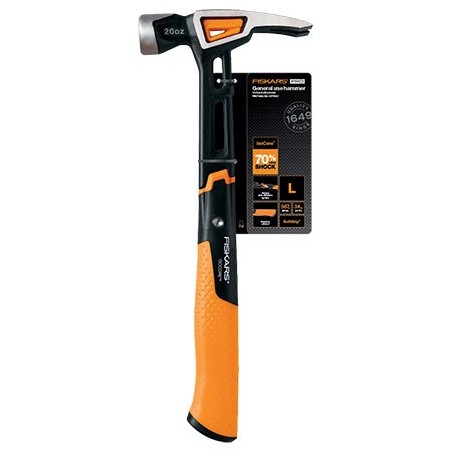 1020214 FISKARS Ciocan universal (L) IsoCore greutate 600g,lungime 35cm