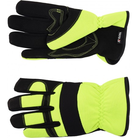 YT-74667 YATO Manusi protectie, galben fosforescent/negru, marimea 9(M)