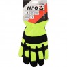 YT-74667 YATO Manusi protectie, galben fosforescent/negru, marimea 9(M)