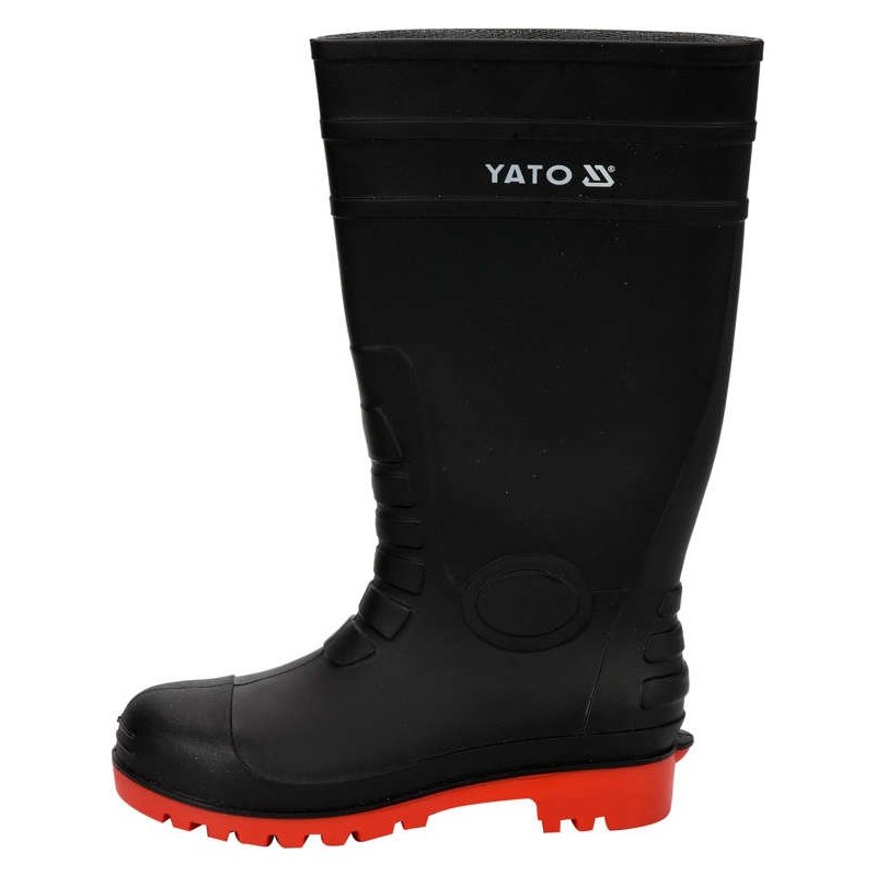 YT-80887 YATO Cizme din cauciuc cu bombeu metalic, marimea 45