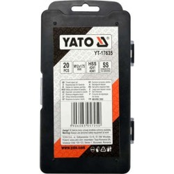 YT-17635 YATO Kit reparat filete, M12x1,75 mm, 20 piese