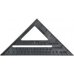 18530 VOREL Echer multifunctional din plastic pentru tamplarie 180 mm