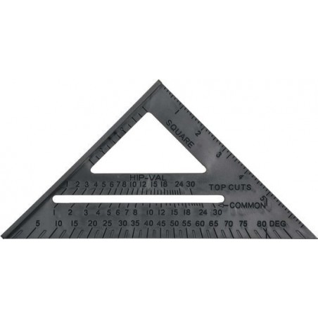 18530 VOREL Echer multifunctional din plastic pentru tamplarie 180 mm