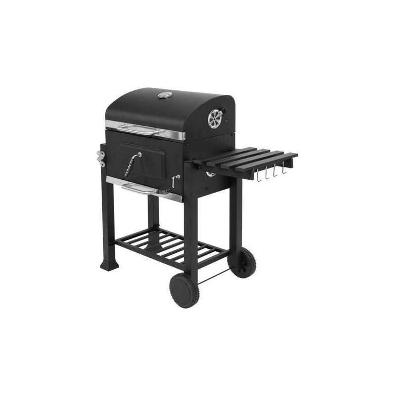 99588 LUND Gratar gradina cu grill pe carbune deluxe 57X37cm