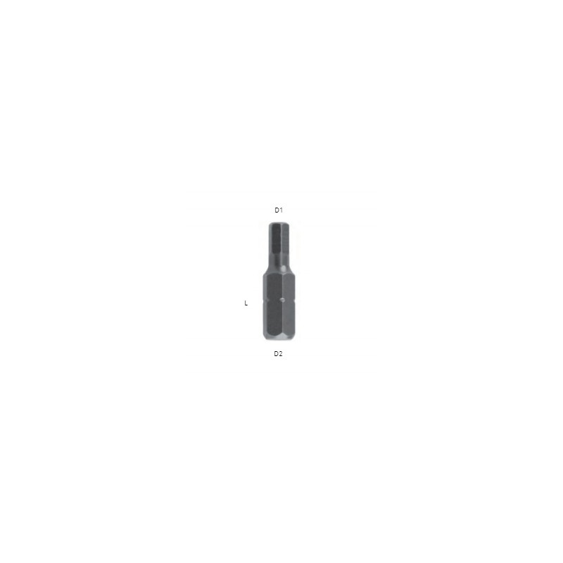 334503 TOPMASTER Bit hexagonal  8mm lungime 30mm