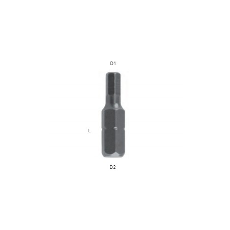 334503 TOPMASTER Bit hexagonal  8mm lungime 30mm