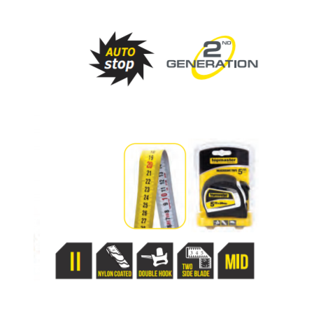260205 TOPMASTER Ruleta lungime 8m si latime 25mm