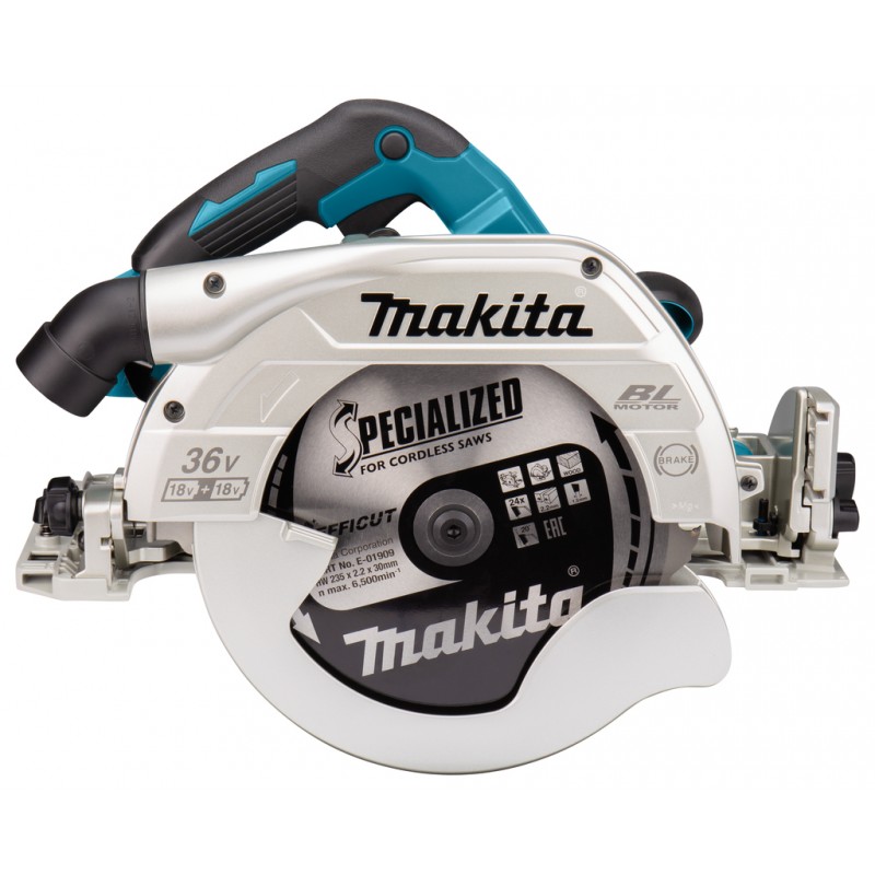 DHS900Z MAKITA Ferastrau circular compatibil Li-Ion LXT 2x18V, 235mm
