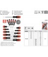 YT-2789 Set surubelnite si biti pentru lacatuserie Yato