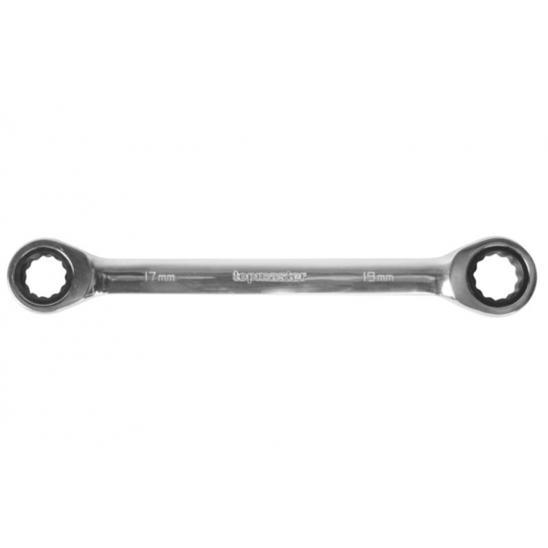 231922 TOPMASTER Cheie dubla inelara cu clichet 12x13mm CR-V