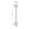 230901 TOPMASTER Cheie inelara cotita 6x7mm CR-V