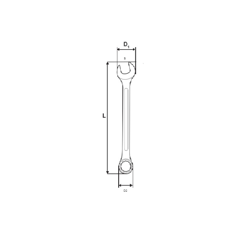 230511 TOPMASTER Cheie combinata 16 mm lungime 200 mm