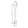 230515 TOPMASTER Cheie combinata 20 mm lungime 240 mm