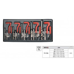 YT-1763 Set pentru reparat filete Yato