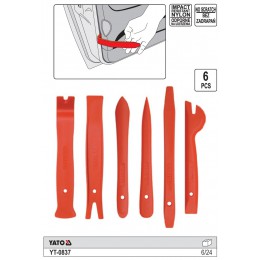 YT-0837 Set ancore pentru tapiterie Yato