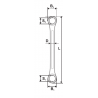 235150 TOPMASTER Cheie inelara cotita 30x32mm Cr-V
