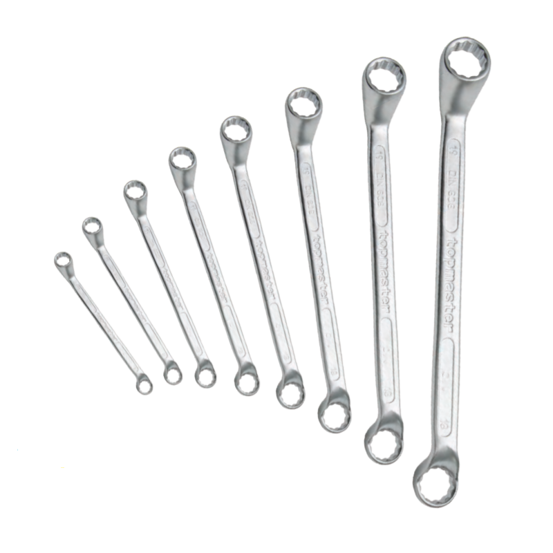 235126 TOPMASTER Set chei inelare cotite 6-22mm 8 piese