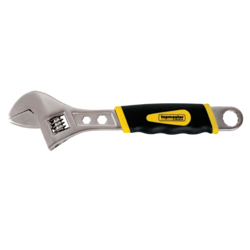 290907 TOPMASTER Cheie reglabila 150 mm cu maner ergonomic 150mm Cr-V