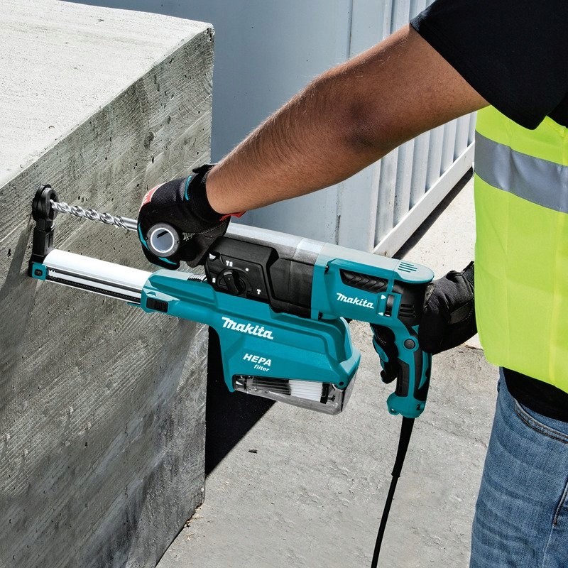 HR2653 MAKITA Ciocan rotopercutor SDS+ 800W, 2.2J, sist. aspiratie+AVT