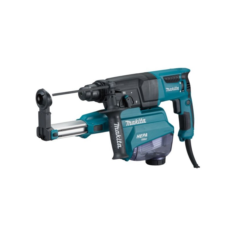 HR2653T MAKITA Ciocan rotopercutor SDS+ 800W, 2.2J, sist.aspiratie+AVT