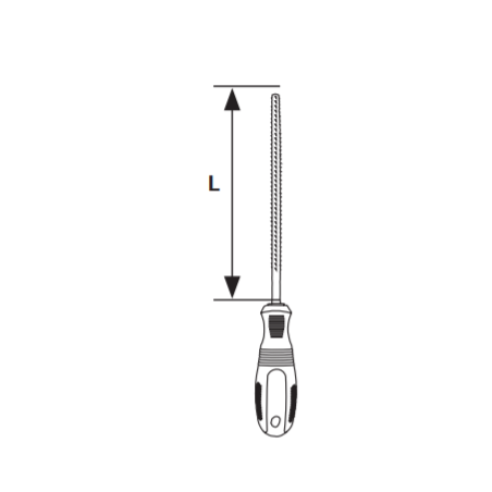 Pila patrata TOPMASTER