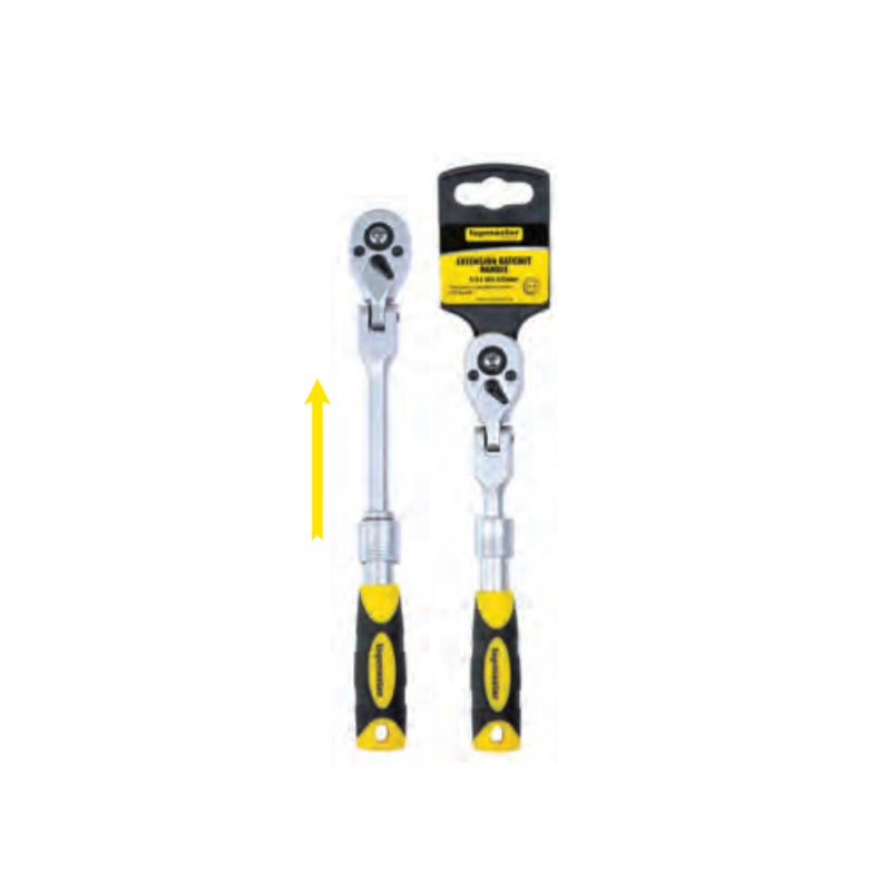 336907 TOPMASTER Maner clichet prindere patrat 1/2 72 dinti extensibil articulat