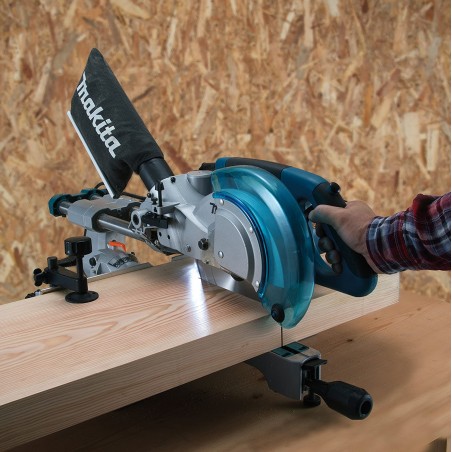 LS0815FLN MAKITA Fierestrau pentru taieri inclinate 1400 W, disc 216mm