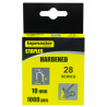 493203 TOPMASTER Set 1000 capse tip U inaltime 14 mm pentru tapiterie