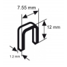 511337 TOPMASTER Set 1000 capse tip U inaltime 12 mm pentru tapiterie