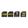 511341 TOPMASTER Set 1000 cuie inaltime 15 mm pentru capsator manual