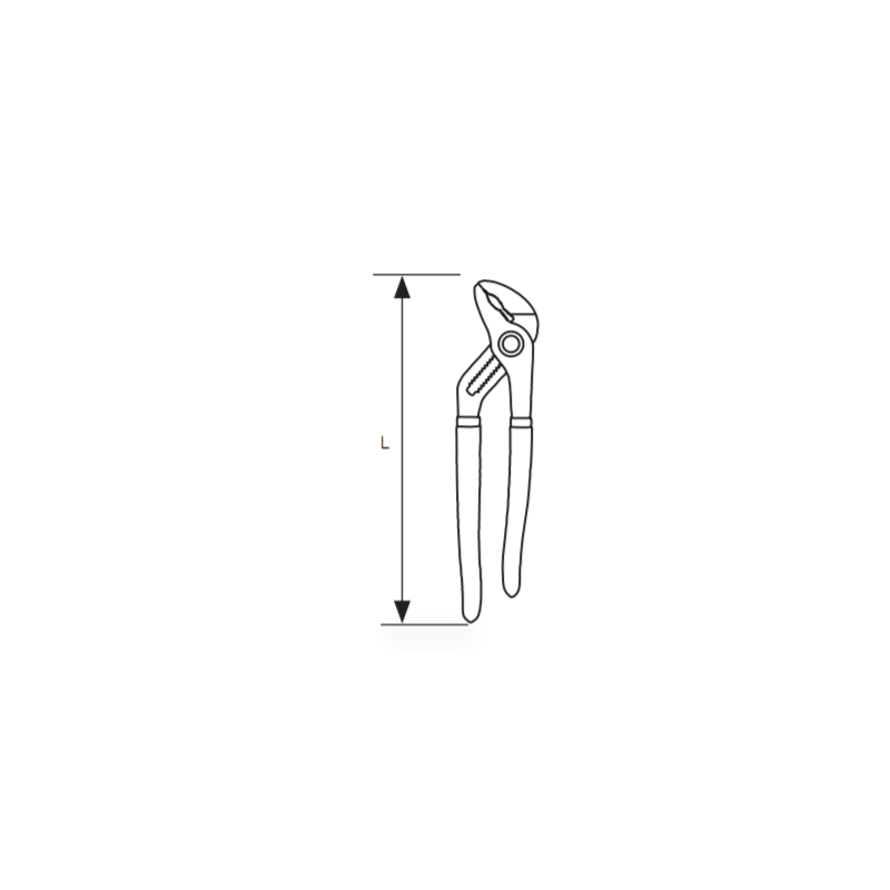 211401 TOPMASTER Cleste instalator tip Papagal lungime 250 mm
