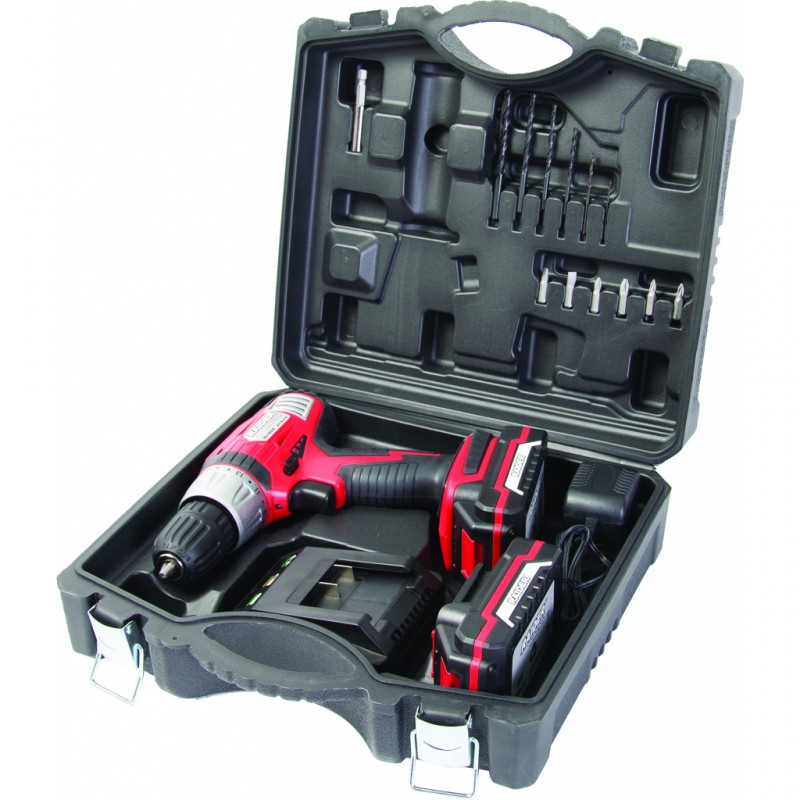 030145 RAIDER RD-CDL25 Bormasina cu acumulator Li-ion 18V 1.5 Ah, 26Nm