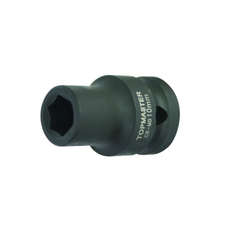 330345 TOPMASTER Cheie tubulara hexagonala de impact 10 mm patrat 1/2