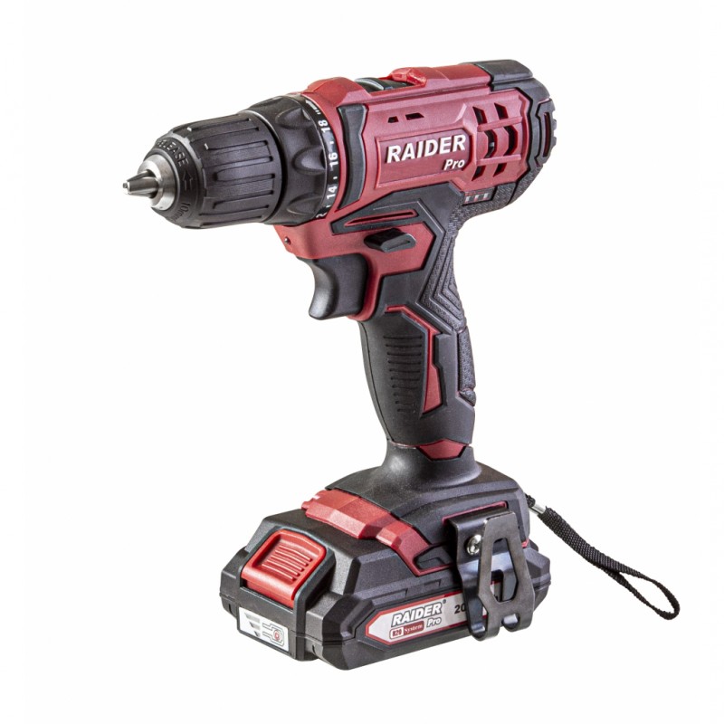 030219 RAIDER RDP-SCD20S Masina de gaurit 10mm, 44Nm, Li-Ion 20V 2Ah