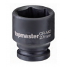 330346 TOPMASTER Cheie tubulara hexagonala de impact 16 mm patrat 1/2